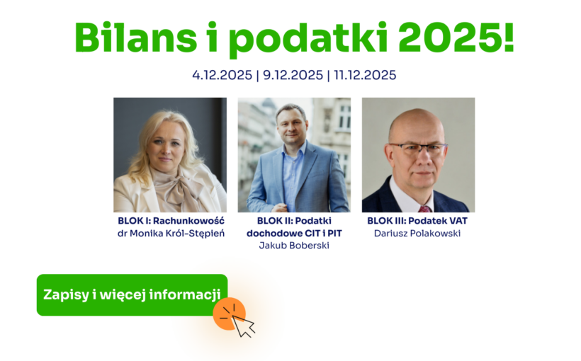Bilans i podatki 2025!