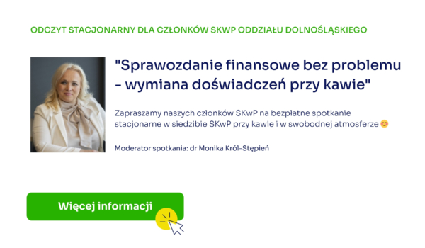 Bezpłatny odczyt stacjonarny w siedzibie SKwP we Wrocławiu