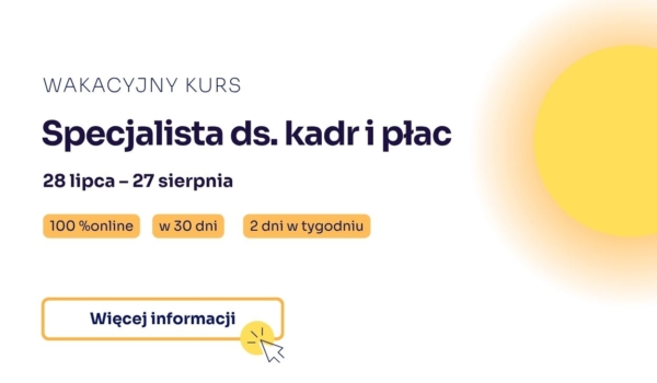 Zostań kadrową w 30 dni! 🏖️