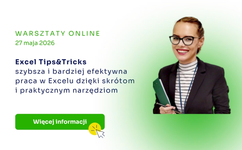 Na tym szkoleniu nauczysz się najprzydatniejszych funkcji w Excelu 💚